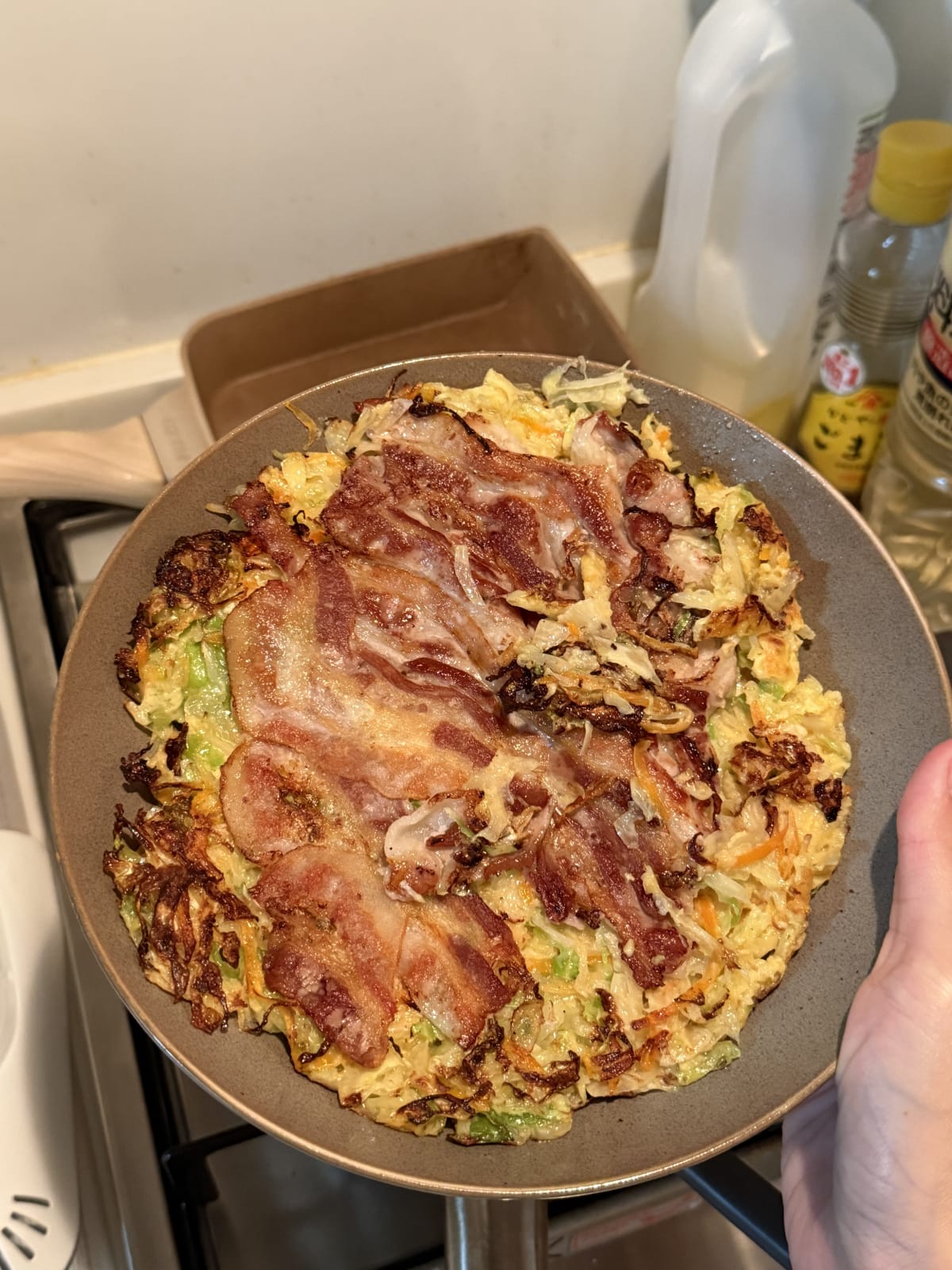 超簡単なお好み焼き
