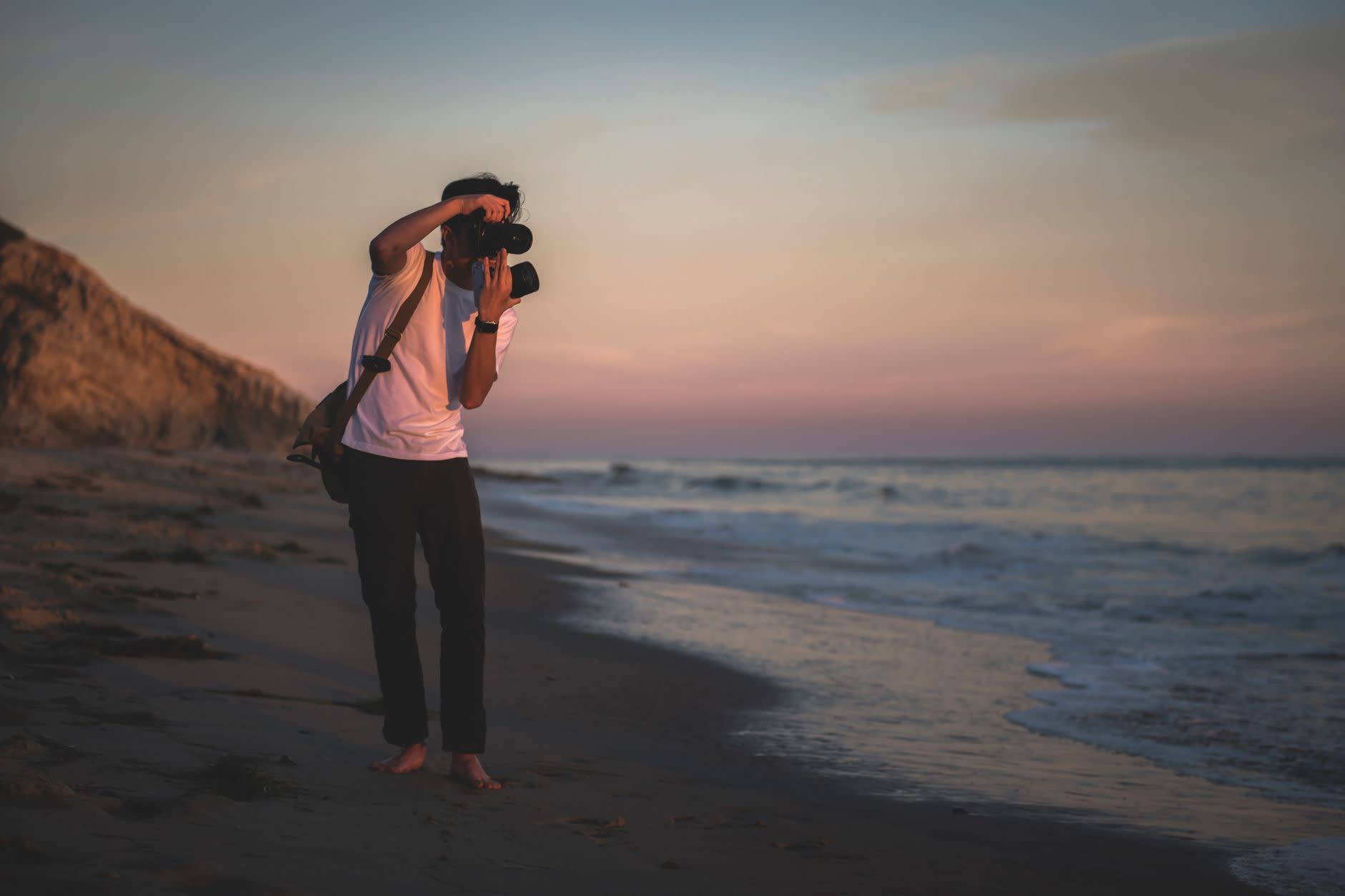 Sunset to Blue Hour: Sea Photography Session