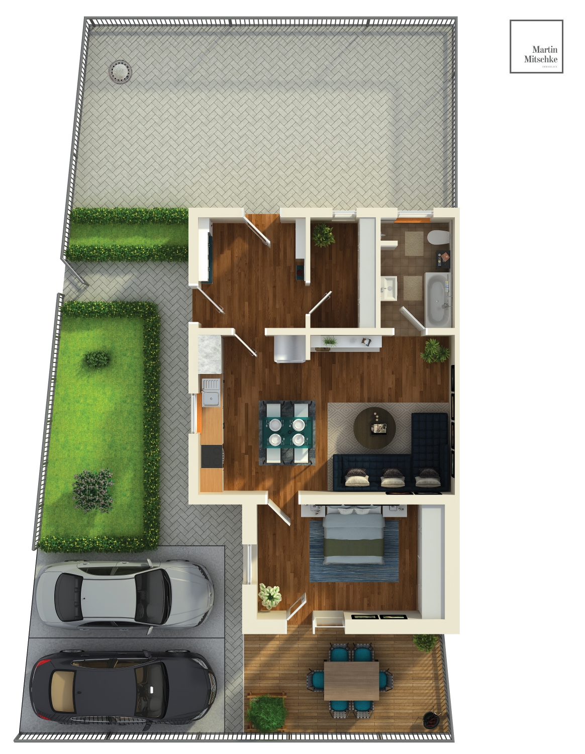 Grundriss Einliegerwohnung