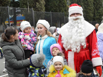В ялтинском регионе стартовали новогодние гуляния
