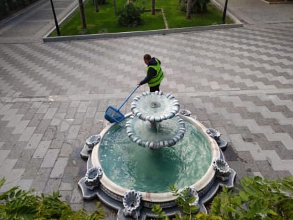 В Ялте приступили к консервации фонтанов к зимнему сезону