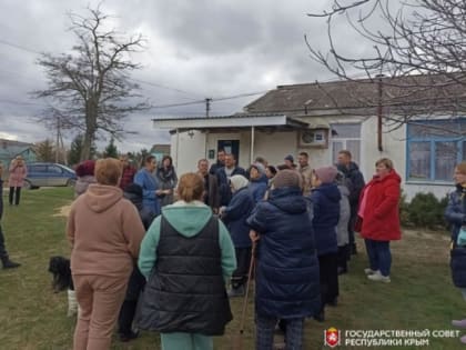 Анна Рубель встретилась с жителями сельских поселений Белогорского района
