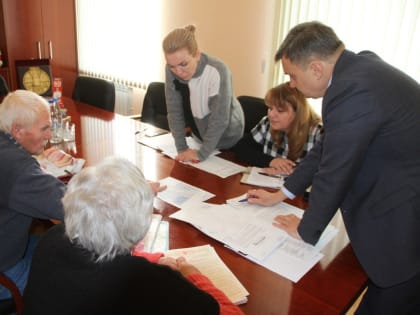 Константин Шимановский провёл очередной  приём граждан