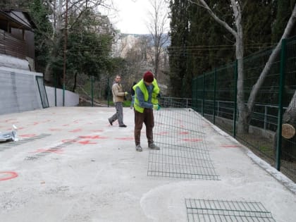 В Ливадии появятся  две площадки для спорта и отдыха