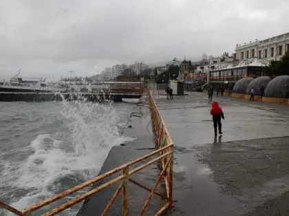 На Крым надвигается резкое похолодание: на полуострове ожидается дождь со снегом 4 января