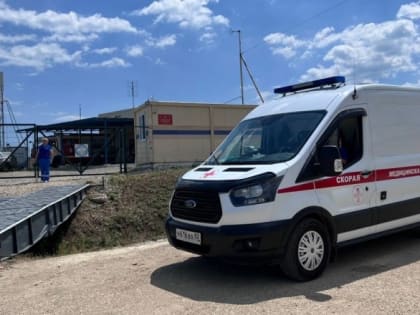 По дороге в Крым за помощью к медикам обратилось 106 человек
