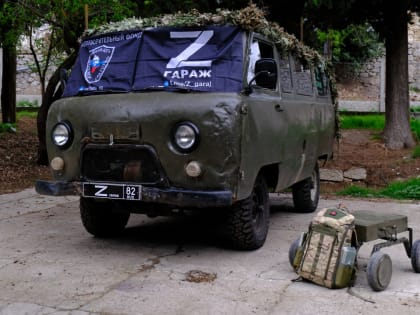 В ближайшее время на фронт из Ялты отправят еще три автомобиля