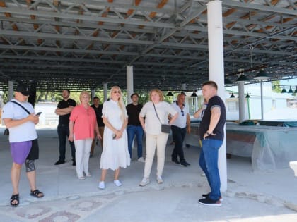 Глава администрации Ялты совершила рабочий выезд в Алупку