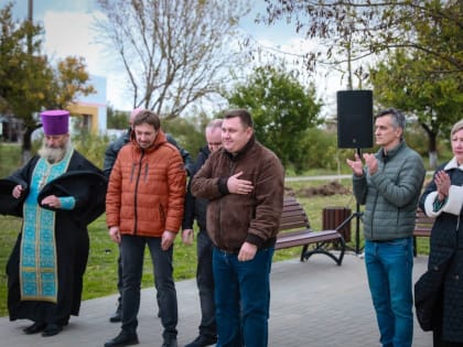 Открытие нового общественного пространства в Родниково