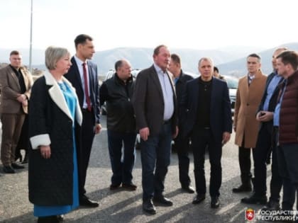 Владимир Константинов посетил с рабочей поездкой Симферопольский район