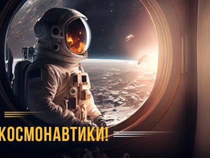 С Днём космонавтики!