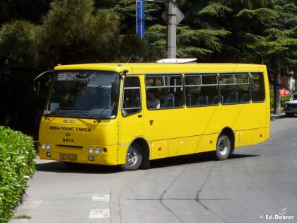 Работа общественного транспорта в Ялте в поминальные дни