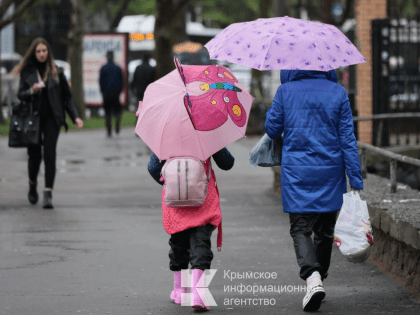 На выходных в Крыму ожидаются дожди