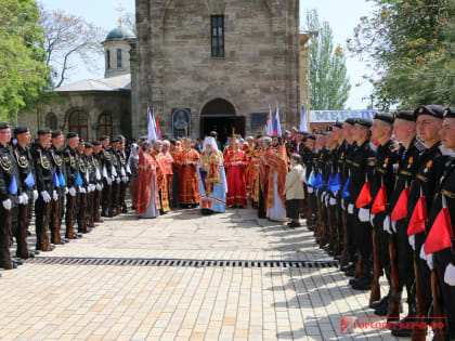 В Керчь привезли икону «Спас Нерукотворный»