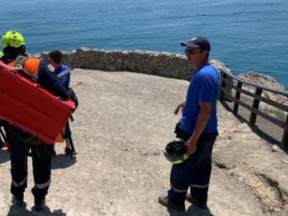 Турист повредил ногу на Тропе Голицына