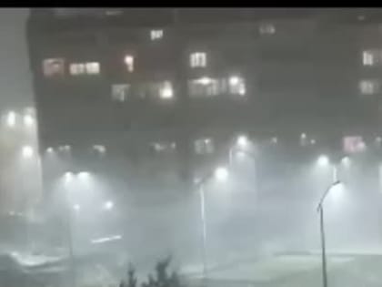 В Севастополе тоже прошли сильные ливни с грозой