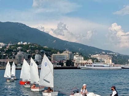 Ялтинские юнармейцы приступили к морским тренировкам