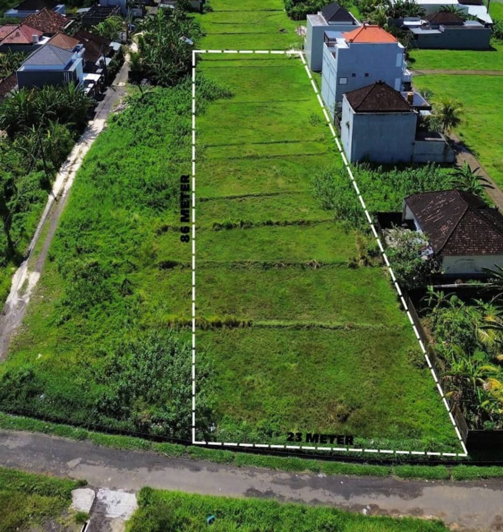 Strategic Land in Cempaka Putih Near Kasih Ibu Hospital Tabanan