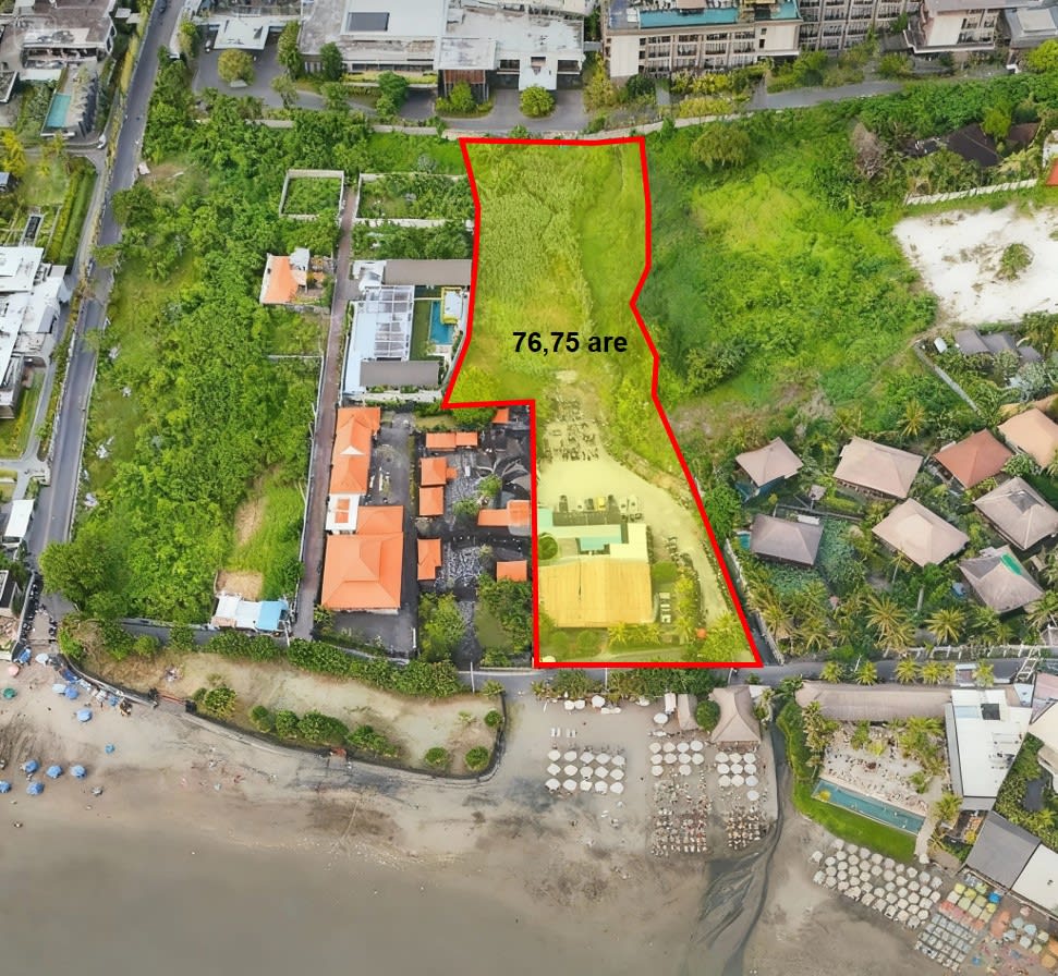 Beachfront Land for Sale – Pantai Batubolong, Canggu