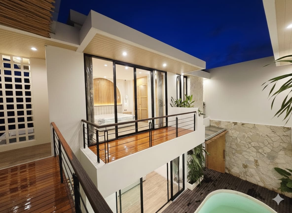 Brand New Villa in Goa Gong – 2 Bedrooms with Sunken Living & Pool