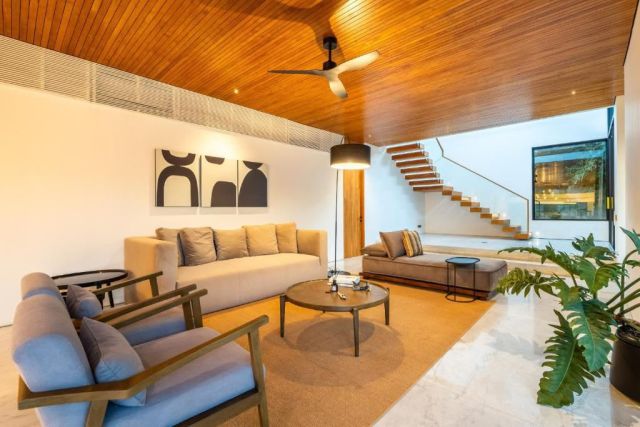 Two Luxury Villas on One Freehold Plot Near Brawa Beach, Canggu - Image 6
