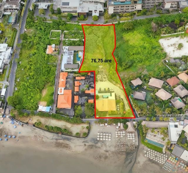 Beachfront Land for Sale – Pantai Batubolong, Canggu - Image 1