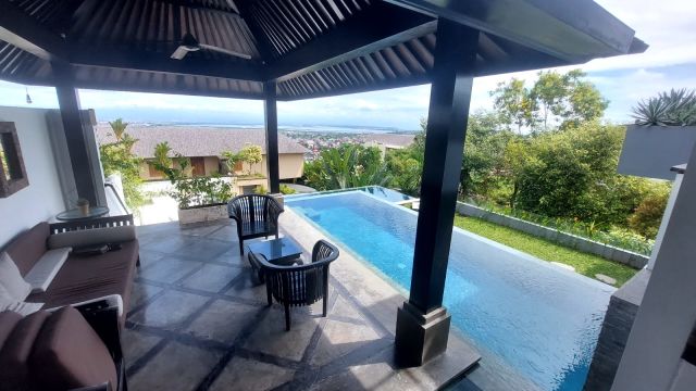 Full Unblocked Ocean View Villa 4 Bedrooms in Tiara Nusa Estate, Jimbaran, Bali - Image 13