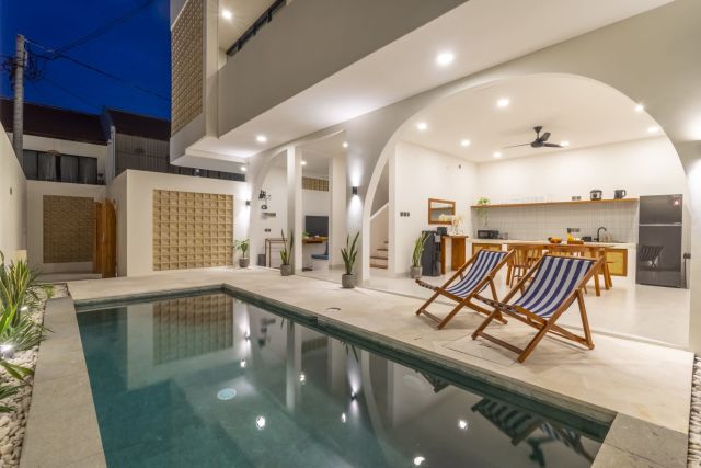 Villa Rhea — Brand New 2 Bedrooms Villa for Sale in Padang Linjong, Tibubeneng, Canggu, Bali - Image 1