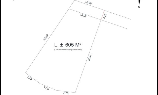 605 m² Land with Existing Wooden Villa Near Berawa Beach, Canggu - Image 8
