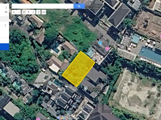 555 m² Freehold Land in Echo Beach, Canggu – Behind COMO Beach Club - Image 1