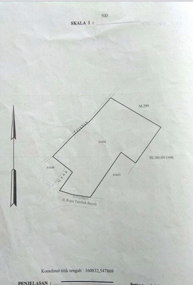 1100 m² Freehold Land in Tumbak Bayuh, Pererenan – Rice Terrace View - Image 6