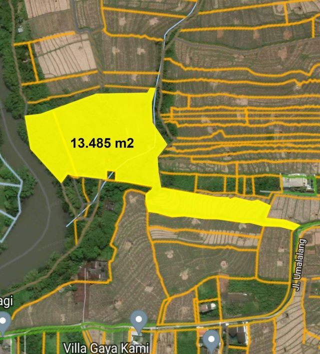 1 Hectare Freehold Land for Sale in Cemagi, Near the Beach (CAB075) - Image 1