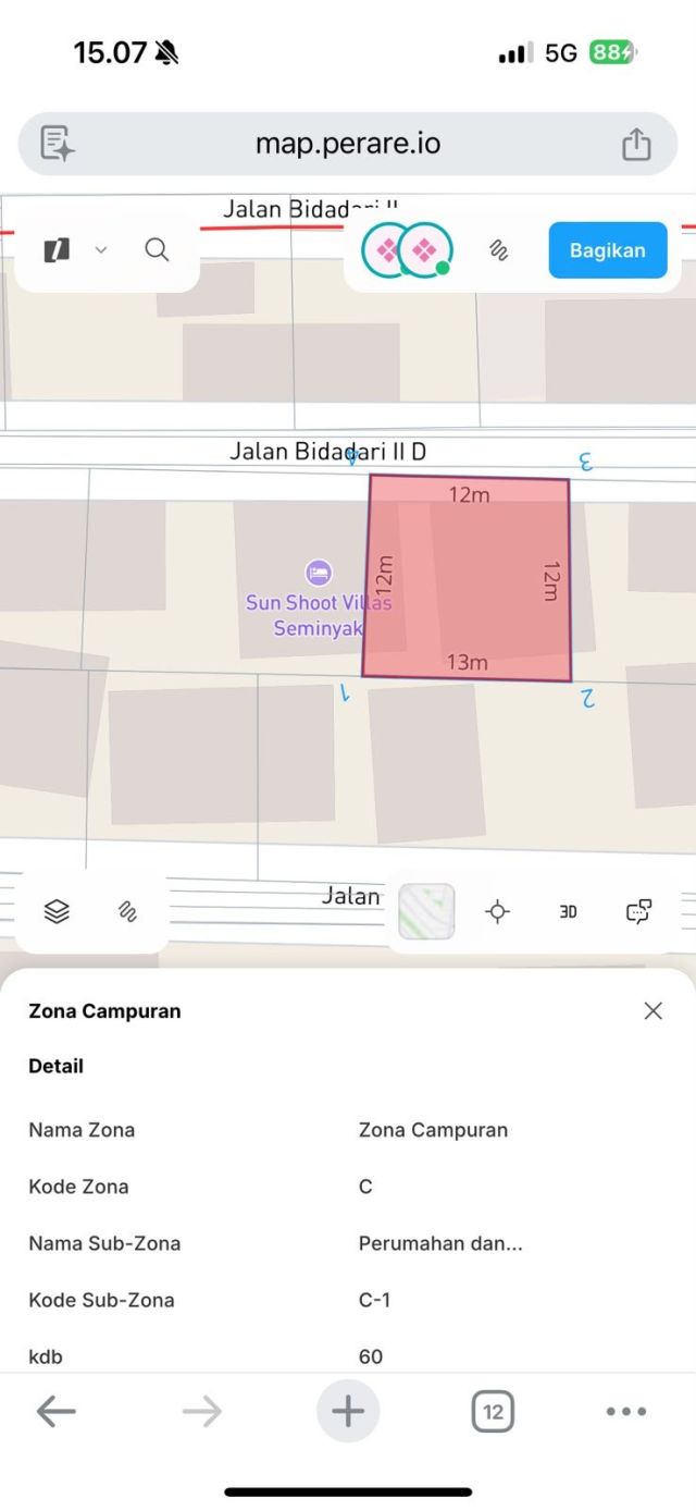Premium 150 m² Land (SHM) in Bidadari, Seminyak, Bali - Image 9
