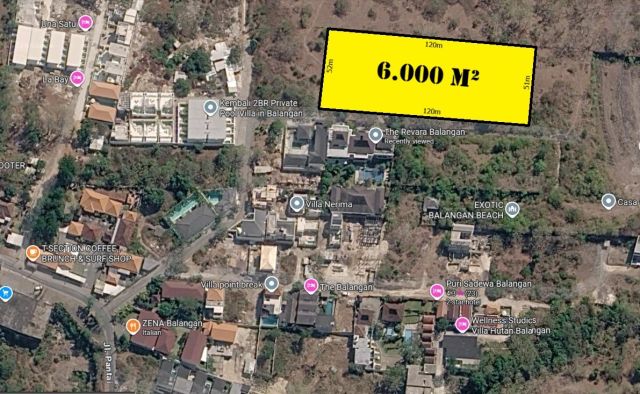 Exclusive 60-Are Freehold Land Near Balangan Beach, Bali - Image 1