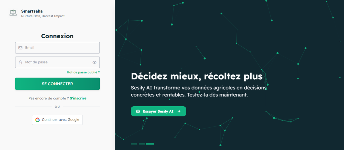 Aperçu de l'interface : 1