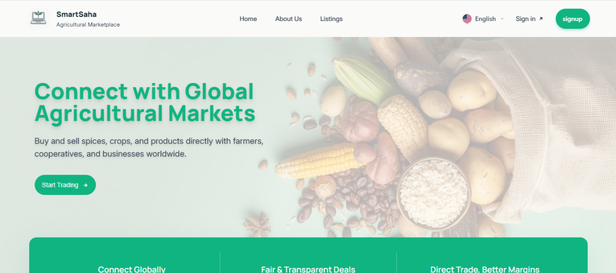 Marketplace d'agriculture