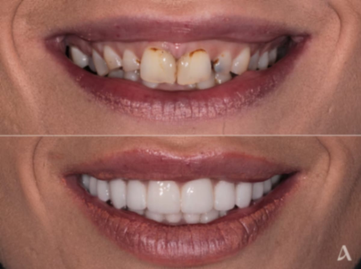 porcelain-veneers-complex-rehabilitation-crown-bridge-1-month
