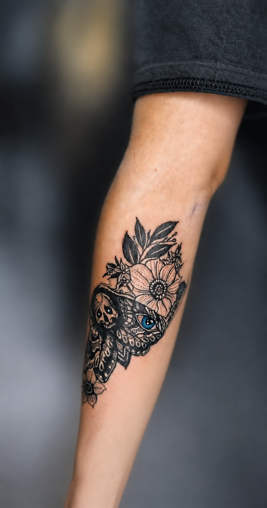 blumen totenkopf