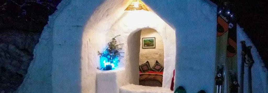 Igloo stay in Manali