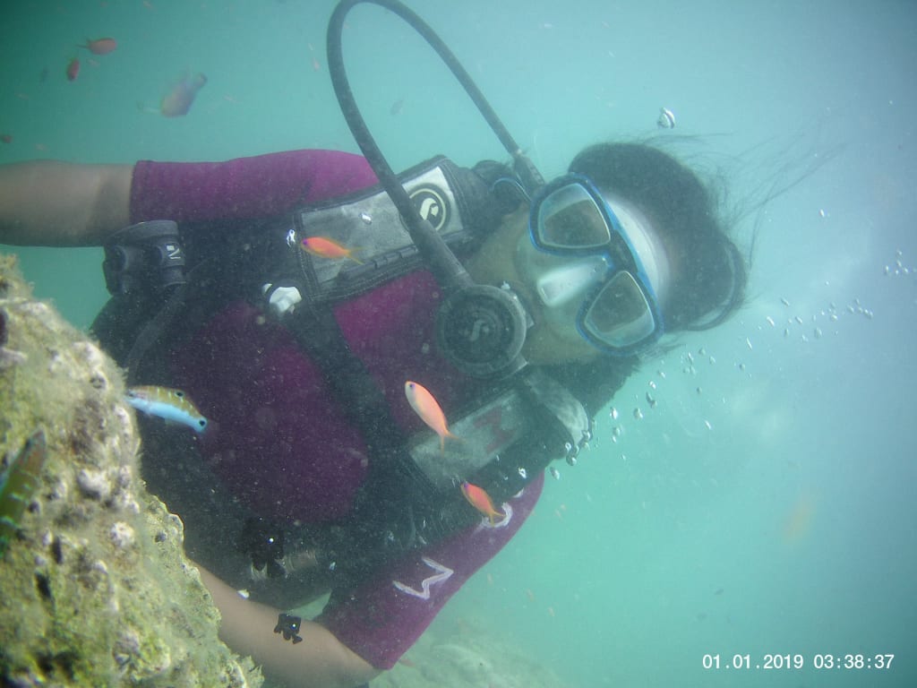 scuba diving