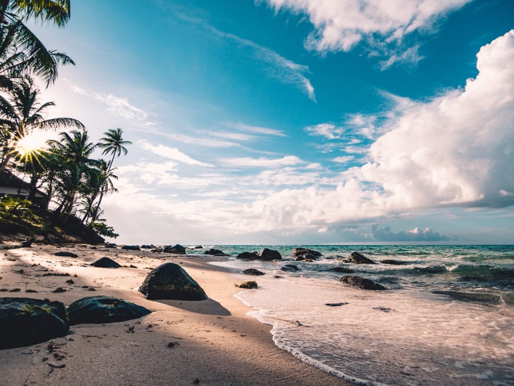 Beach side vacation