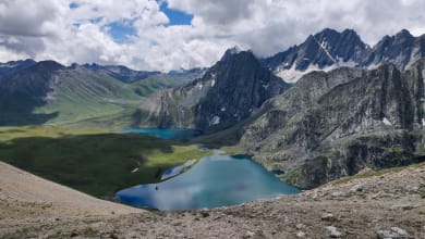 Hiking to Kashmir Lakes