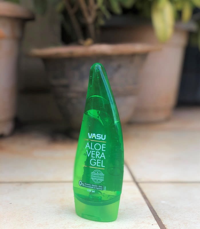 Daily skin care routine - Vasu Aloe vera gel