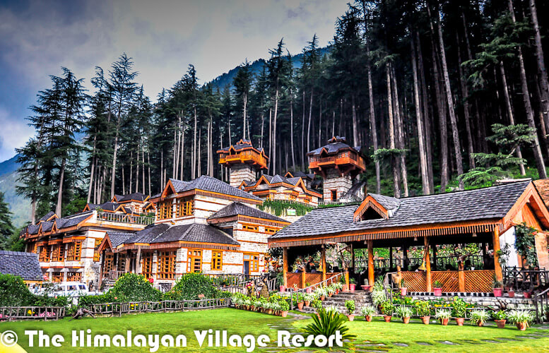Best treehouse resort - The Himalayan village