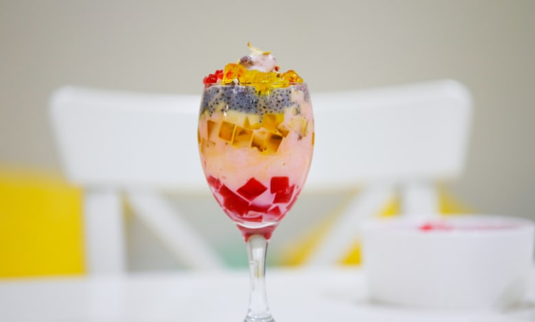 Falooda: Indian foods - dessert