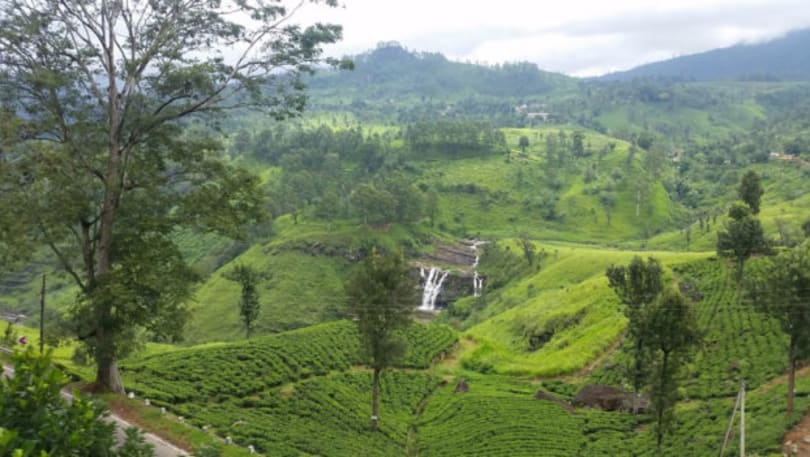 Train journey to Nuwara Eliya