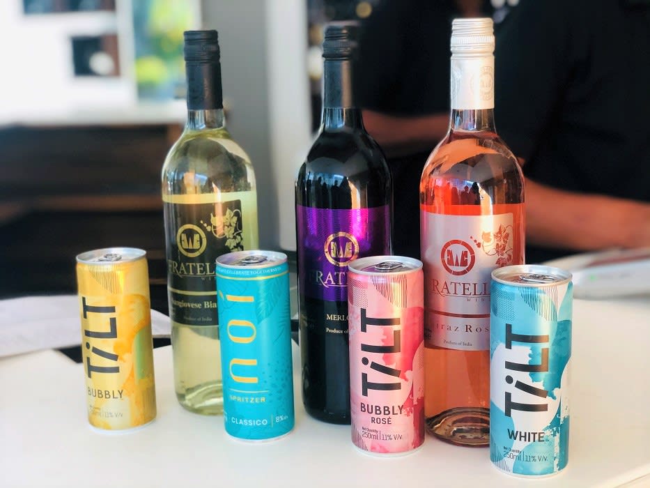 Fratelli wine tasting experience Femme Fiesta