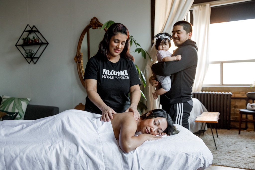In-Home Prenatal & Postpartum Massage · Growing Season