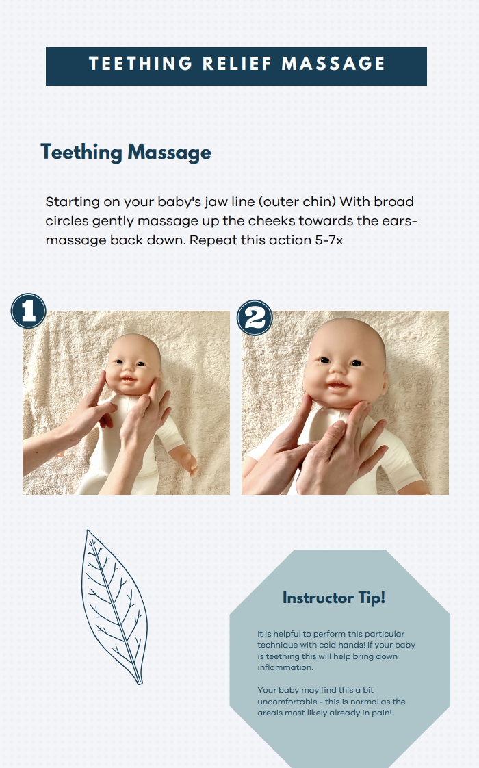 teething massage routine ebook