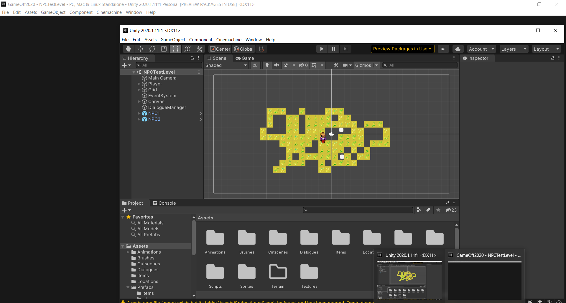 2 windows while using Unity - Stack Overflow